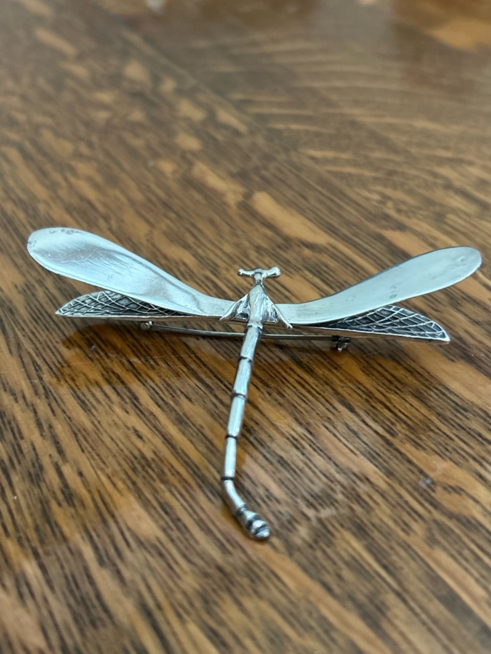 Large Sterling Insect Brooch - Picture 7 of 15